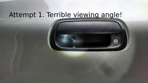 2006 Toyota Tundra Backup Camera Attempt 1